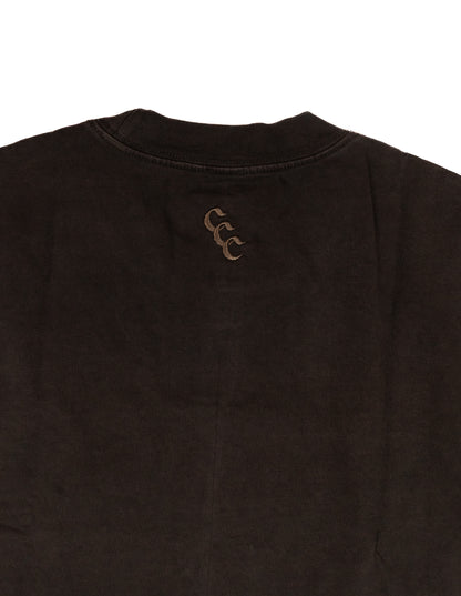 CELESTIALS Embroidered Tee Brown