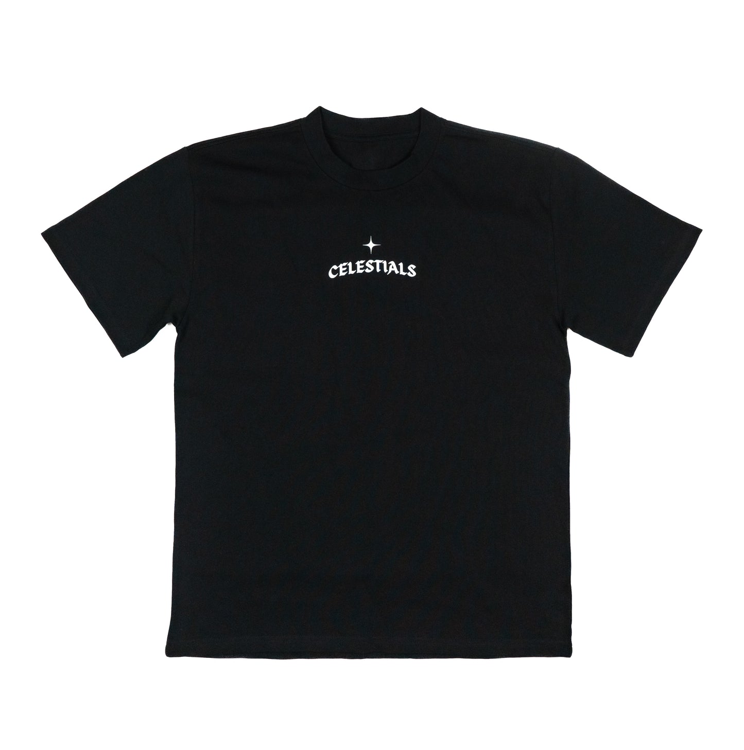 CELESTIALS Black Heavyweight Tee