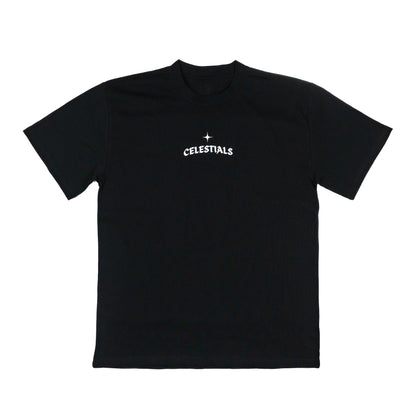 CELESTIALS Black Heavyweight Tee