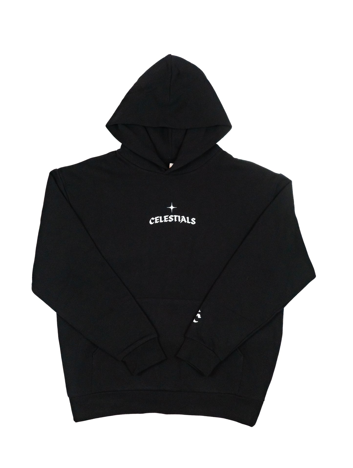 CELESTIALS Black Heavyweight Hoodie