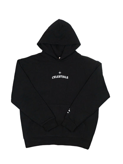 CELESTIALS Black Heavyweight Hoodie