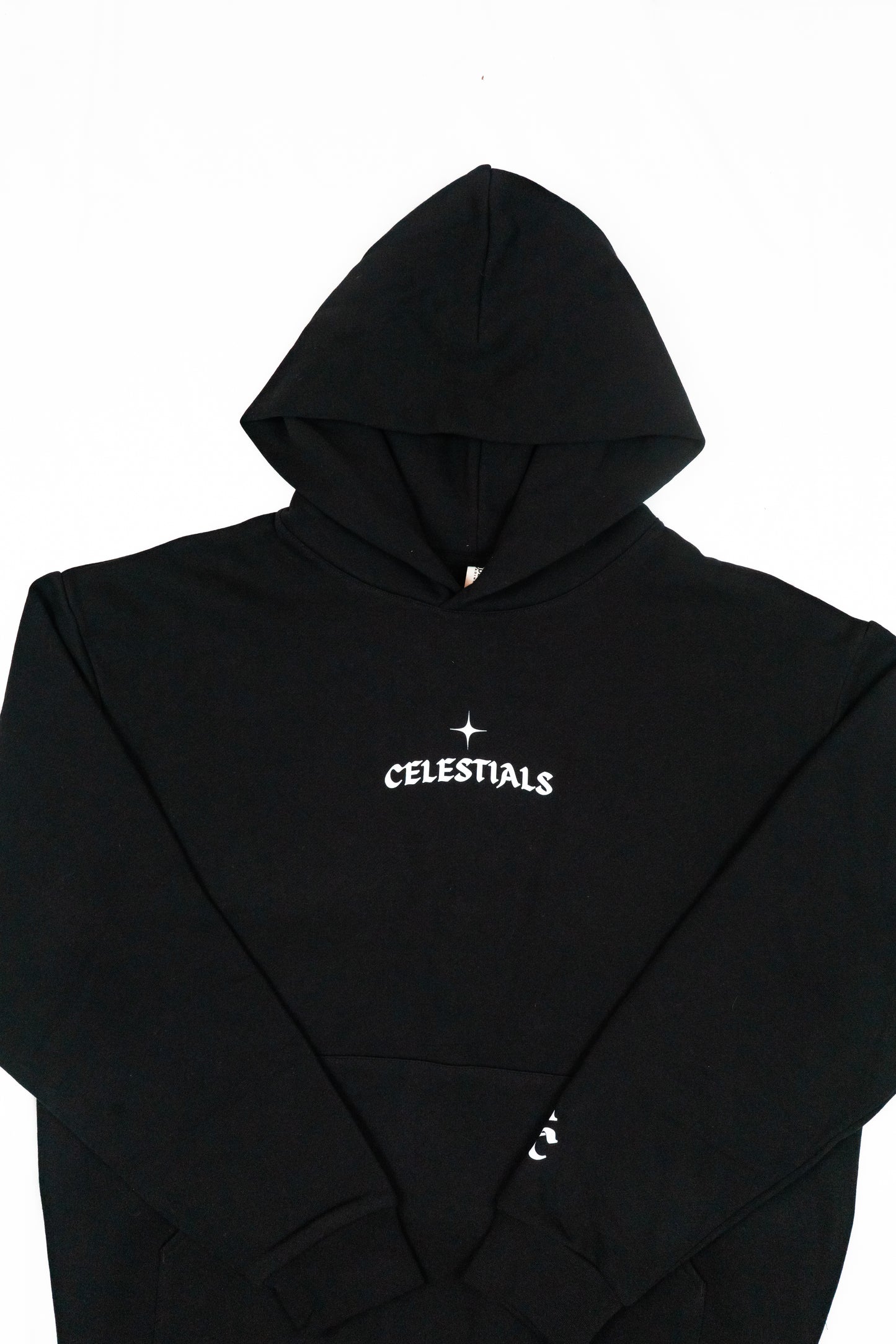 CELESTIALS Black Heavyweight Hoodie