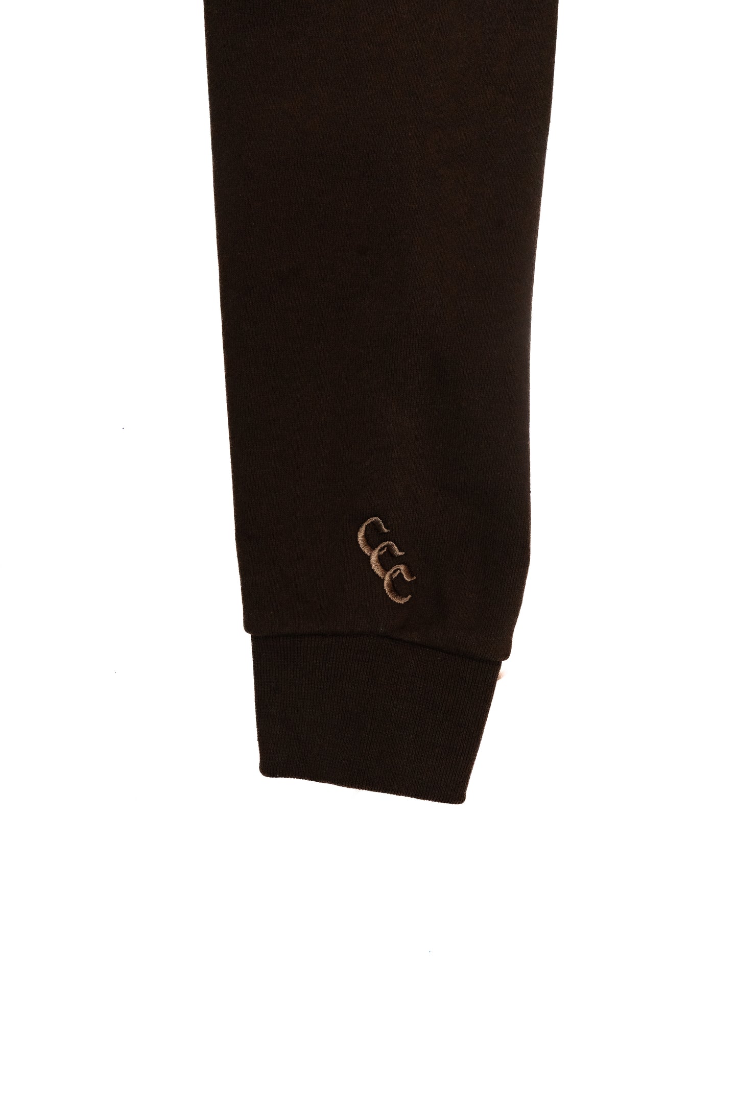 CELESTIALS Embroidered Hoodie Brown